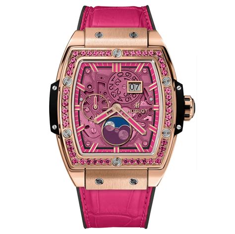 hublot spirit of big bang moonphase titanium pink|hublot big bang.